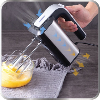 Máy đánh trứng Goldsun GHM4640 350W 5 tốc độ với 2 chế độ máy đánh trứng cầm tay