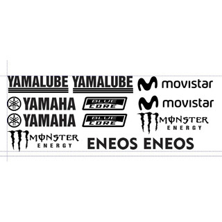 Tem dán trang trí xe máy yamaha