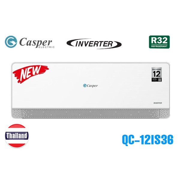 Máy Lạnh Casper Inverter 1.5 Hp QC-12IS36 - Điện Máy Kho Rẻ