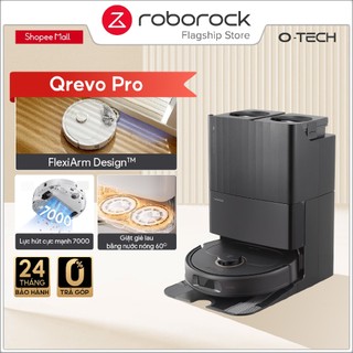 Q Revo Pro robot hút bụi lau sàn | Lực hút 7000Pa - Sạc tự động 5 chức năng