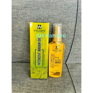 Tinh dầu dưỡng tóc wellmate keratin argan oil 60ml & 100ml chính hãng phục hồi làm mềm hương nước hoa