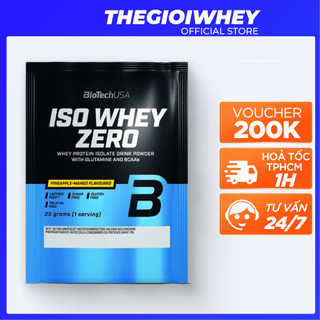 Whey protein - sample gói dùng thử whey rule1 1 lần dùng nhỏ gọn tiện lợi mang theo du lịch- hàng mỹ