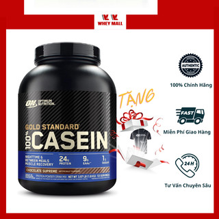 100% Casein ON 4lbs Whey Protein Gold Standard - Sữa Tăng Cơ Nuôi Cơ Ban Đêm Chống Dị Hóa Cơ