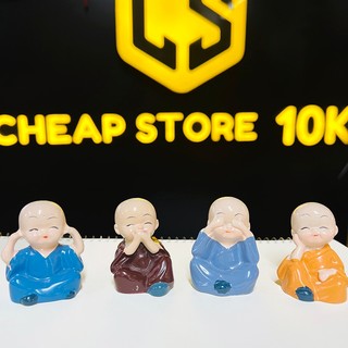 Bộ tượng tứ không bốn chú tiểu, cheapstore10k, cheapstore