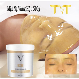 Mặt nạ vàng hộp cao cấp 500gram || Mặt nạ collagen vàng