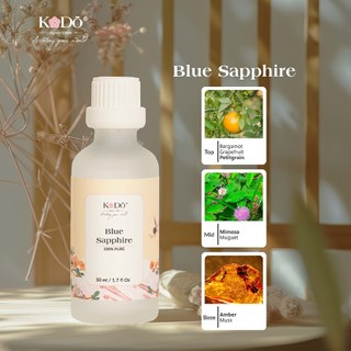 Tinh Dầu Nước Hoa KODO Blue Sapphire Thanh Mát Làm Thơm Phòng, Không Gian, Quần Áo - Luxury Collection - 10/50/100ml