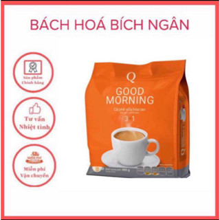 cafe sữa good morning (trần quang) túi 24 ống