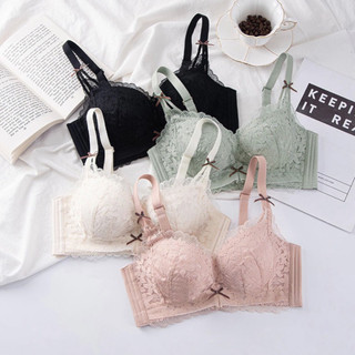 Áo ngực ren không gọng nâng ngực tạo khe sexy