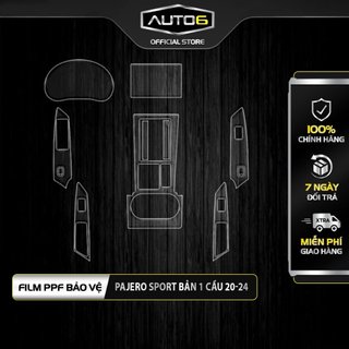 MITSUBISHI PAJERO SPORT 2020-2024: Phim PPF bảo vệ FULL BỘ nội thất  - AUTO6 - chống xước, che phủ các vết xước cũ