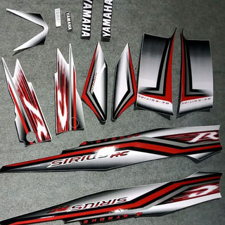( QUÁ RẺ) TRỌN BỘ TEM XE SIRIUS trắng đen
