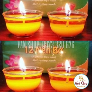Nến Bơ Thực Vật - Nến Bơ Sạch Không Mùi Không Khói Đen, Thân Thiện Với Môi Trường - Nến Bơ Thực Vật Cháy 7h