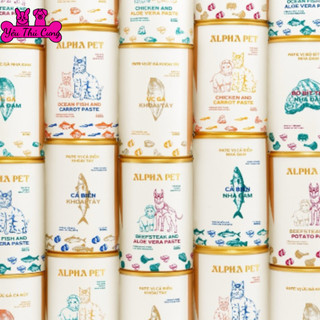 Pate alpha pet cho chó mèo - lon 400g-yêu thú cưng.