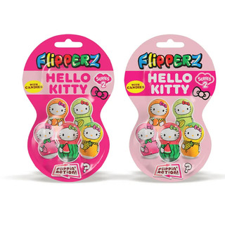 Kẹo Đồ Chơi Lật Đật Hello Kitty Flipperz