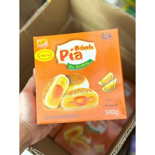 Bánh pía tân huê viên 4 trứng cái 500g 125