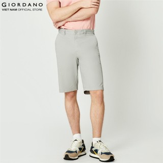Quần shorts khaki nam giordano 01103202