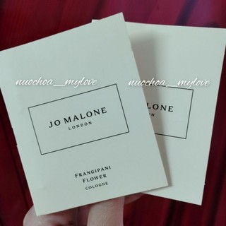 Vial mẫu thử nước hoa Jo Malone Frangipani Flower Cologne