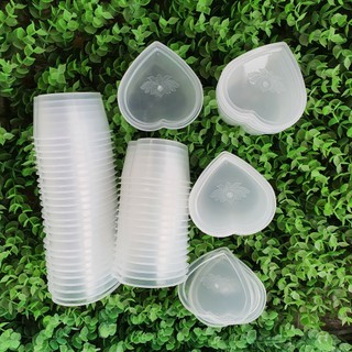 Giá sỉ - 1 bao 1.000 hũ caramen - hủ hộp nhựa làm bánh flan caramen, rau câu, sữa chua, đựng slime