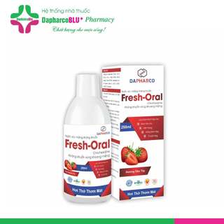 _dapharco - nước súc miệng kháng khuẩn fresh-oral