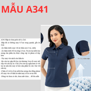 RẬP GIẤY A0 ÁO POLO NỮ -A341