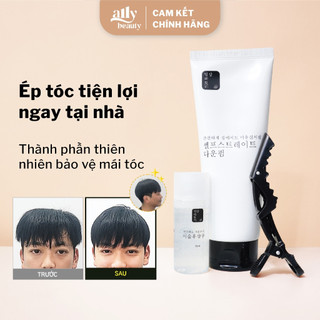 Ép tóc nam hàn quốc, tạo nếp tóc tiện lợi tại nhà illsang factory down perm 150ml