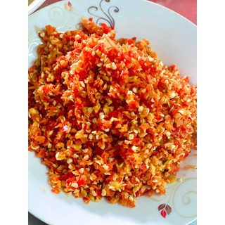 Cơm rang mắm ớt tỏi vị cay mặn 500gr