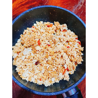 Cơm rang mắm ớt tỏi vị cay mặn 500gr