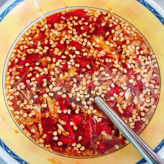 Cơm rang mắm ớt tỏi vị cay mặn 500gr