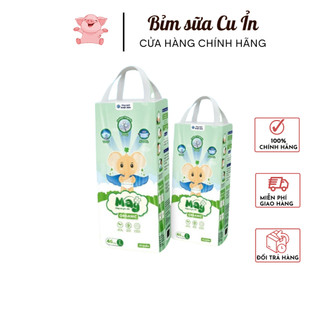 ( 1b + tặng khăn mặt)Tã Bỉm Quần Mây Organic Việt Nam ( Mẫu Mới Cải Tiến 2023 2b tặng set mũ khăn)