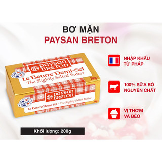 Bơ mặn paysan breton 250g - unsalt paysan breton 250g