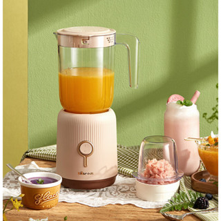 Máy xay sinh tố Bear LLJ-C10S2, máy xay đa năng, xay thịt, xay đá, xay các loại thực phẩm, có 3 cối xay, độ bền cao