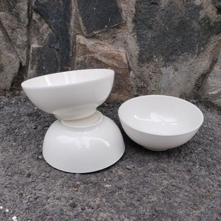 [gốm-sứ]Tô sứ trắng Dày 8inch cao cấp