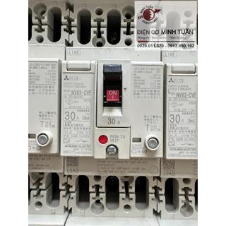 Aptomat chống giật Mitsubishi ELCB 30A dòng rò 30mA