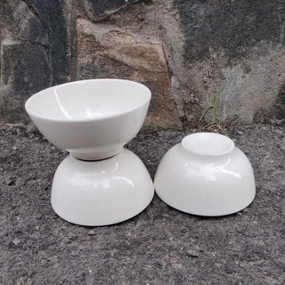 [Sứ-Gốm] 1 Tô sứ trắng (15*6cm) Dày cao cấp