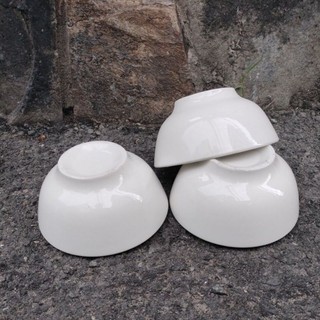 [Sứ-Gốm] 1 Tô sứ trắng (15*6cm) Dày cao cấp