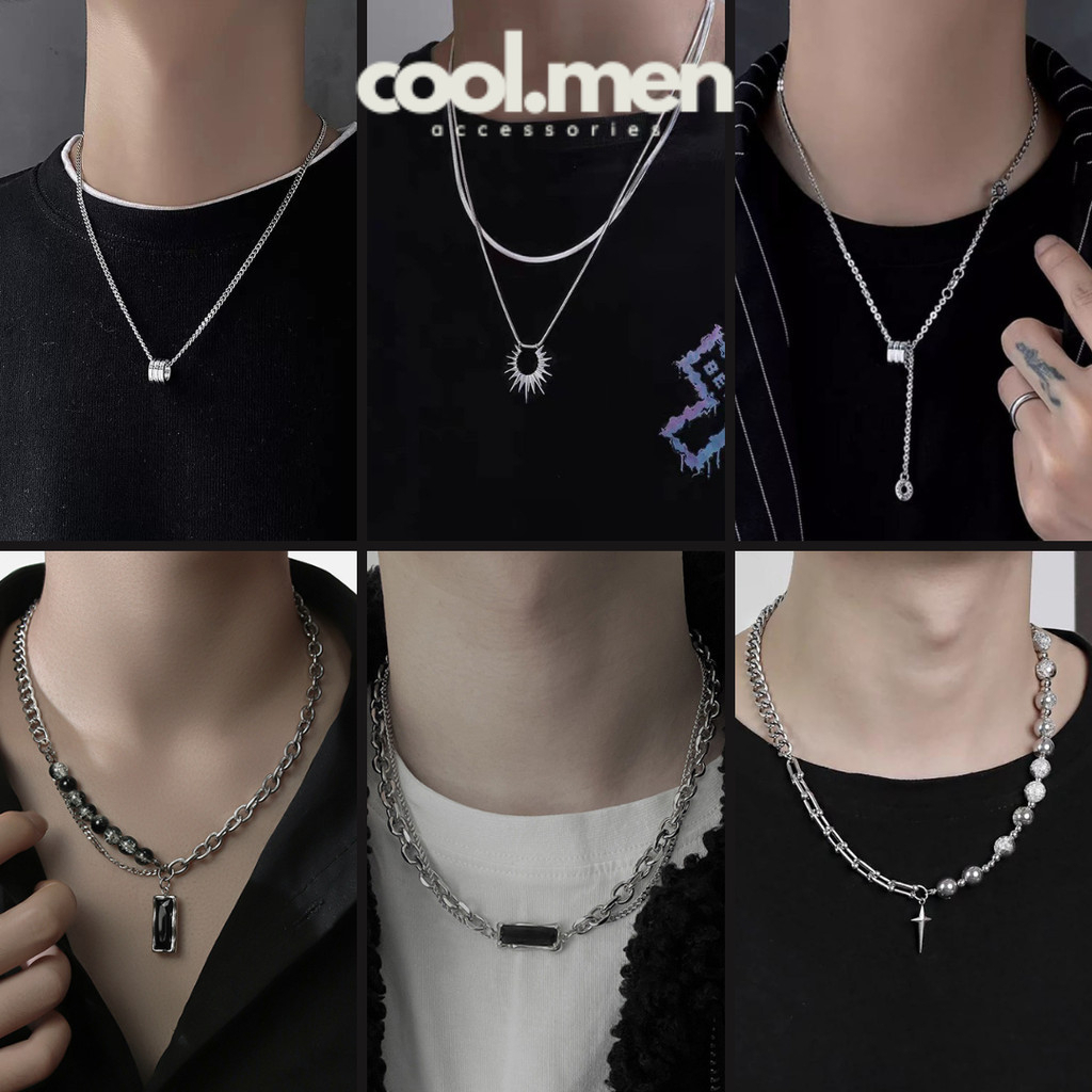 Vòng Cổ Nam Nữ Titan Không Gỉ Dây Chuyền Unisex Thời Trang Trẻ Trung Cá Tính Màu Sắc Đẹp Dễ Phối Đồ - Vòng Cổ Tổng Hợp