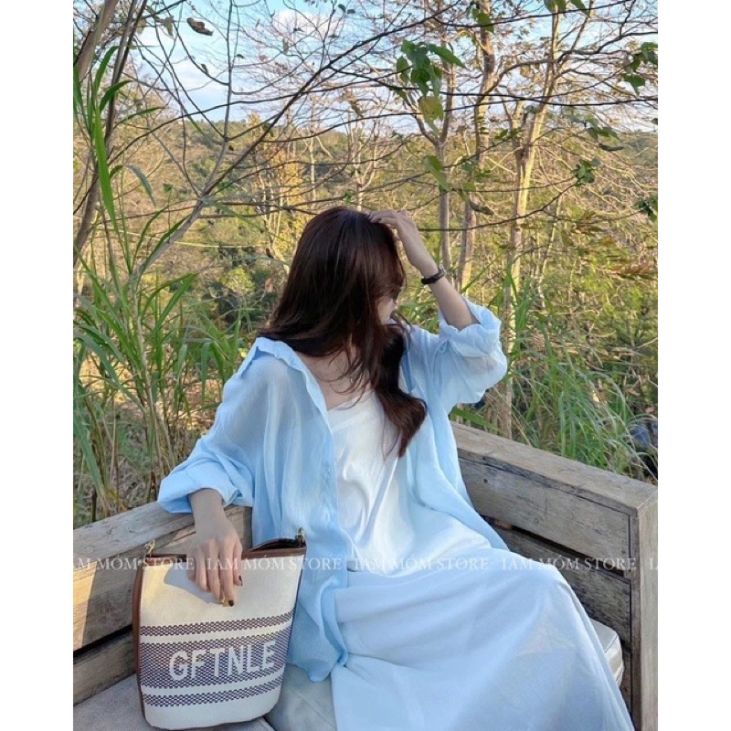 Set áo khoác tơ kèm váy 2s line