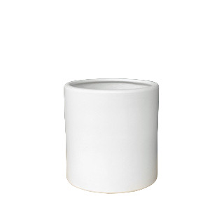 Chậu trụ trắng lớn, cao 23cm x 22cm, ship hỏa tốc