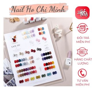 Sơn gel lẻ SANSU chính hãng 52 màu chất gel đậm đặc