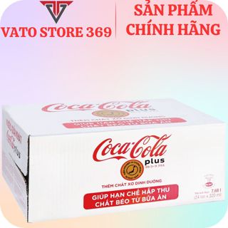  Nước ngọt có ga COCA COLA PLUS lon 320ml 