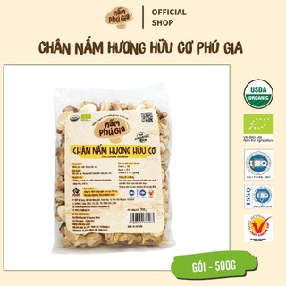 Chân nấm Hương khô hữu cơ 500g