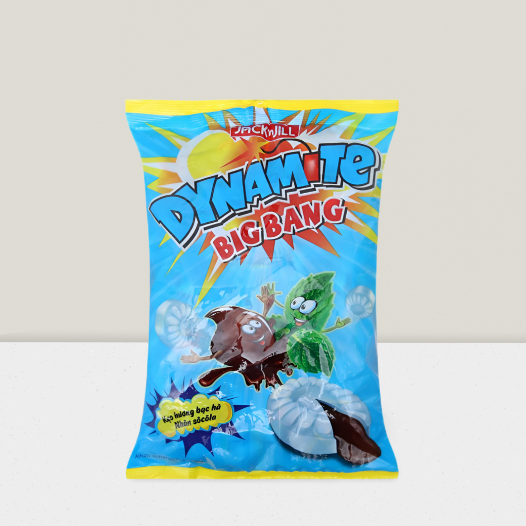 Kẹo Bạc Hà Nhân Socola Dynamite 330Gr