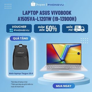 Laptop asus vivobook a1505va-l1201w - bảo hành 24 tháng