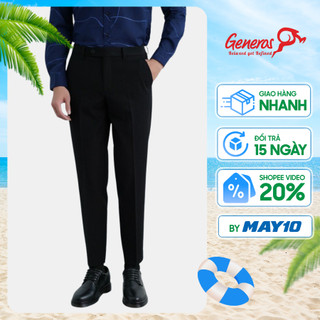 Quần âu nam GENEROS LD016 020123339MF quần tây nam công sở lịch lãm ít nhăn