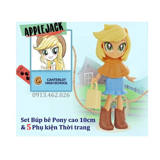 👑 Bộ búp bê Pony 10cm & 05 Phụ kiện Thời trang khác nhau - MY LITTLE PONY dòng Fashion Squad