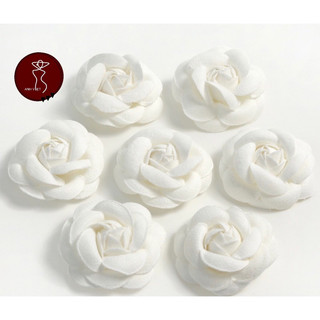 Combo 3 Hoa trà dạ cài áo bản 6,5cm
