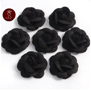 Combo 3 Hoa trà dạ cài áo bản 6,5cm