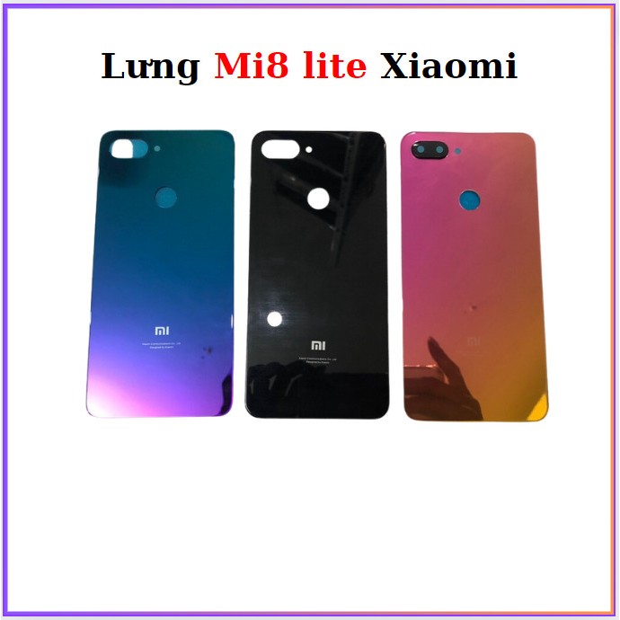Nắp lưng xiaomi redmi 8 Lite