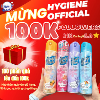 Xịt thơm phòng hương hoa Daily Fresh Thái Lan 250ml