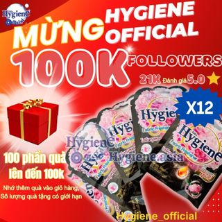 Hộp 12 gói túi thơm hygiene cao cấp siêu thơm Hygiene Official