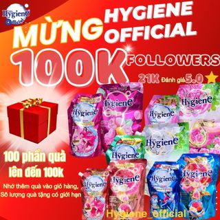  Nước giặt 600ml + Nước xả 1150ml Hygiene Thái Lan hương hoa siêu thơm
